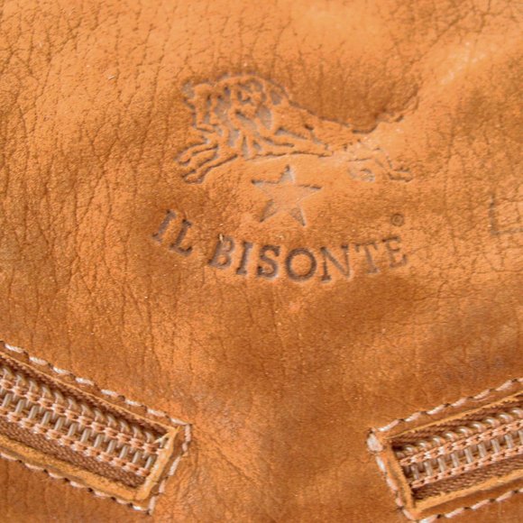 IL BISONTE Wanni Di Filippo Large Suede Hobo Shoulder Bag + Authenticity Card - Picture 8 of 13